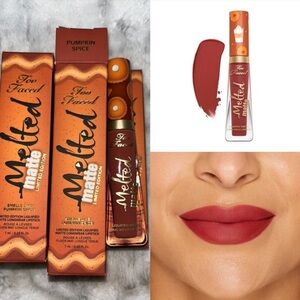 ♣️🌙Too Faced Pumpkin Spice Melted Matte Lipstick